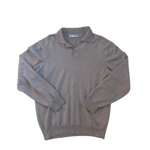 San Marco Sand Beige Polo Sweater